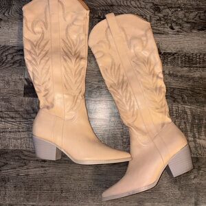 VICI Tan Cowboy Boots